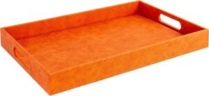 Orange Leather